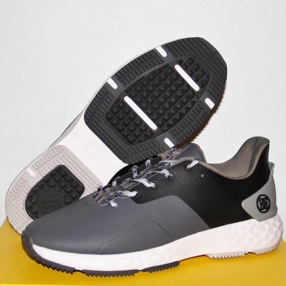 G/FORE MG4+ Colour Block Spikeless Golf Shoes Men's 13 Monument Black Grey